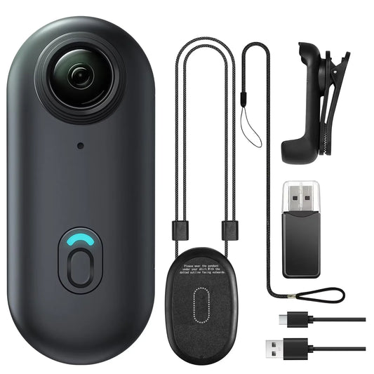 ActiveWay POV One — Mini Body Camera (4K UHD / 1080P Full HD, Wi-Fi)